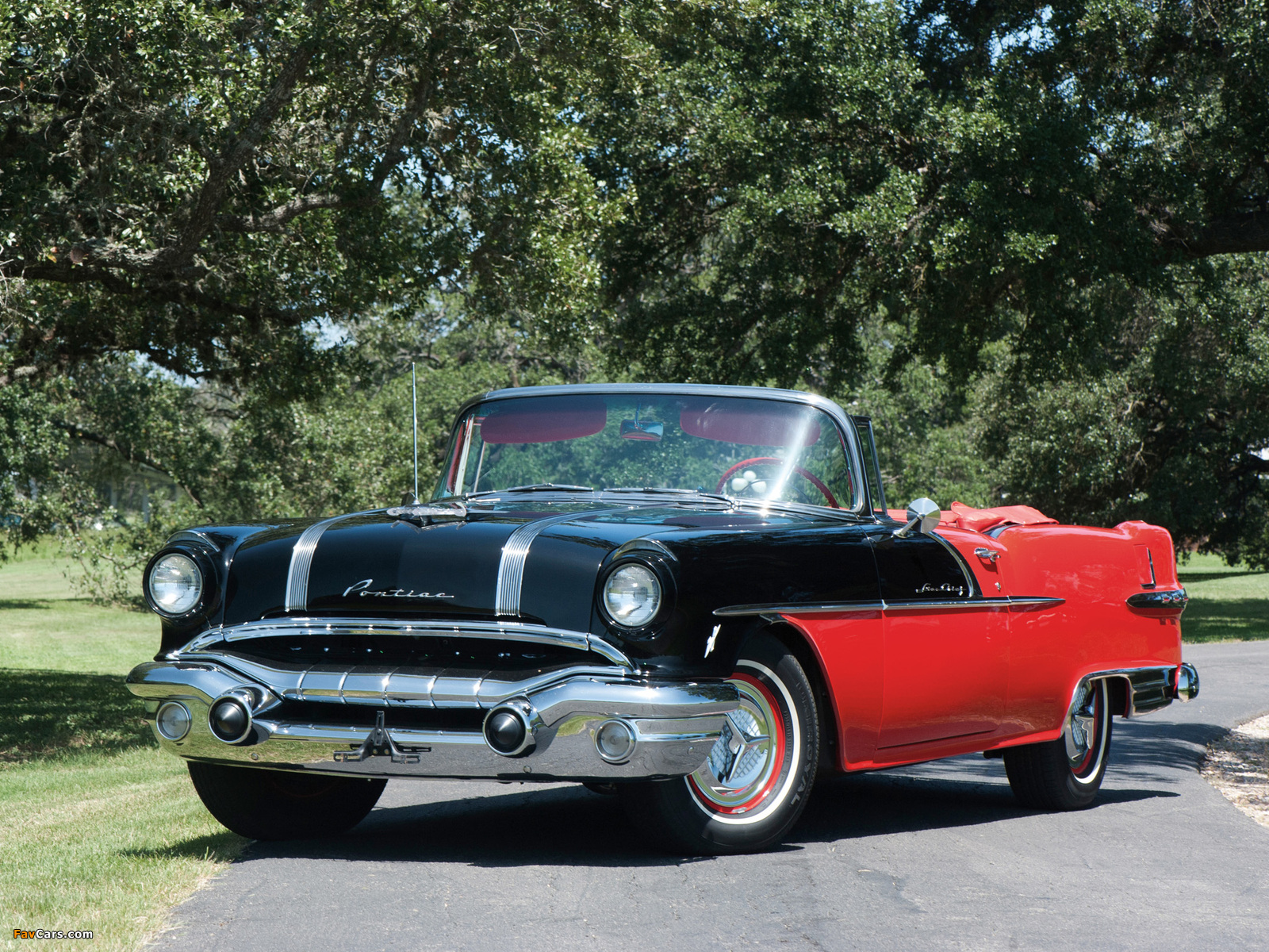 Pontiac Star Chief Convertible (2867DTX) 1956 images (1600 x 1200)