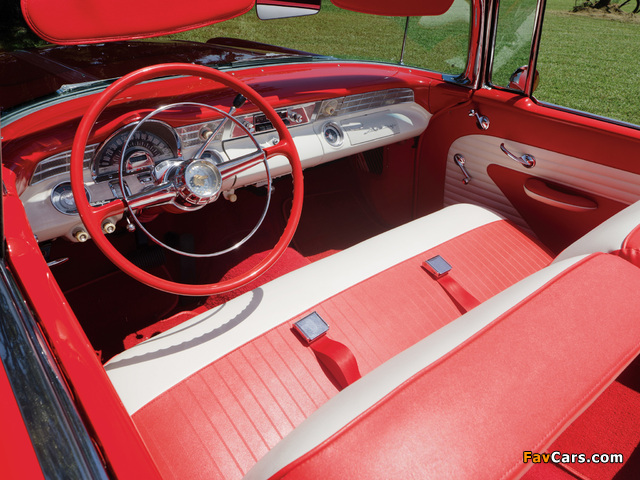 Pontiac Star Chief Convertible (2867DTX) 1956 wallpapers (640 x 480)