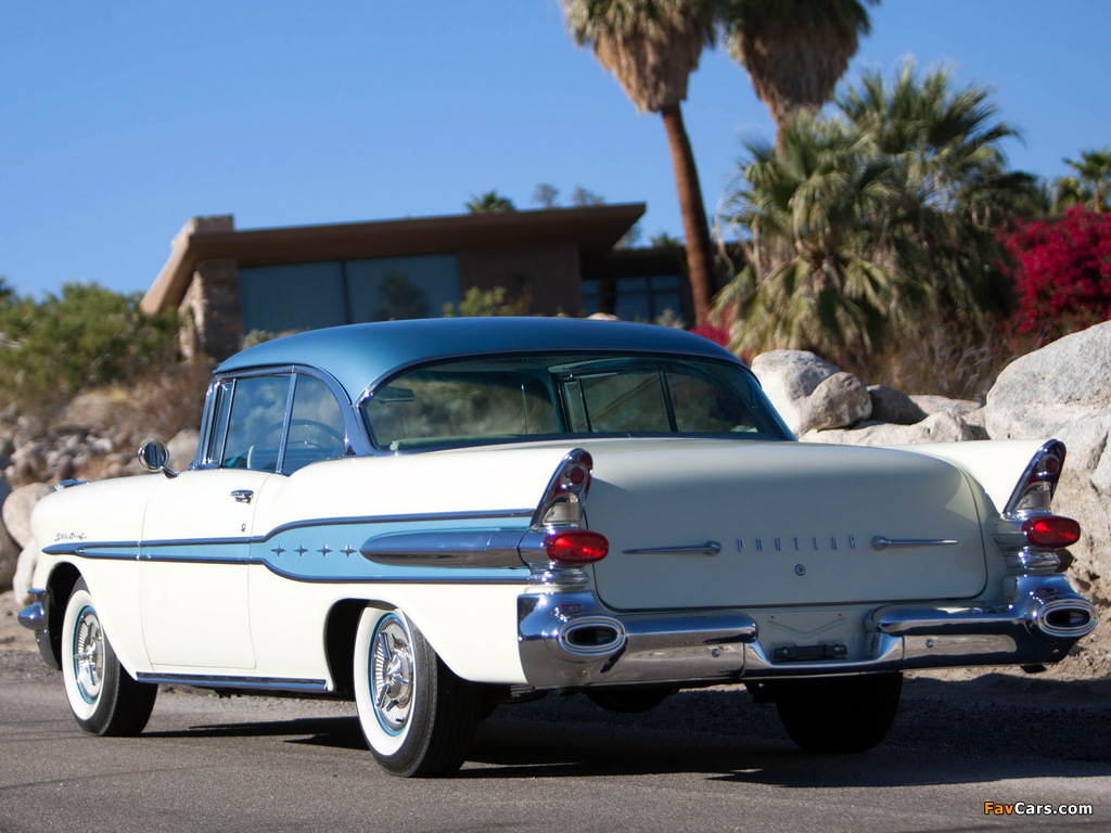 Pontiac Star Chief Custom Catalina 2-door Hardtop 1957 images (1024 x 768)