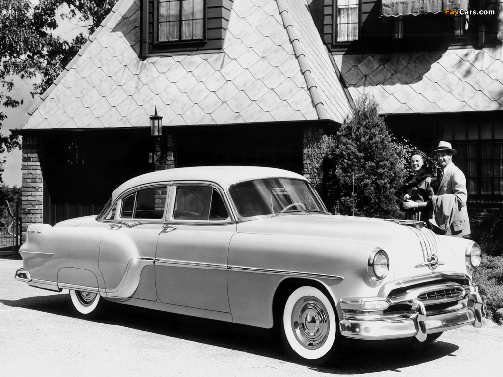 Pontiac Star Chief Custom Sedan (2869WSD) 1954 wallpapers (1024 x 768)