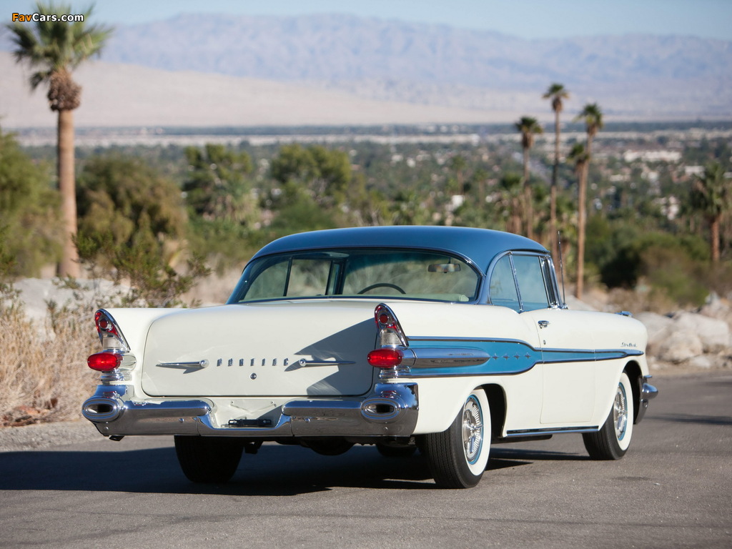 Pontiac Star Chief Custom Catalina 2-door Hardtop 1957 wallpapers (1024 x 768)