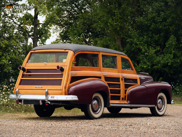 Pontiac Streamliner 8 Silver Streak Station Wagon 1948 pictures (640 x 480)