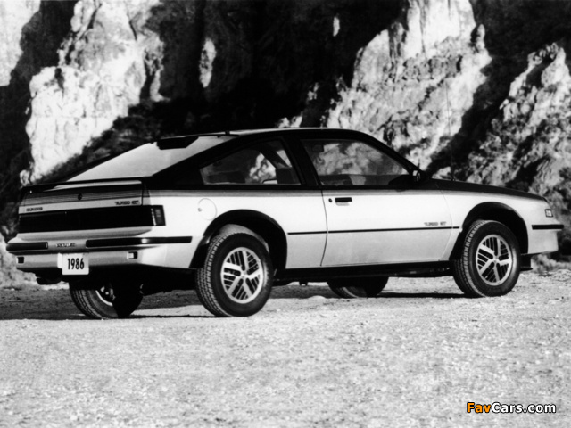 Photos of Pontiac Sunbird GT Coupe 1986–93 (640 x 480)