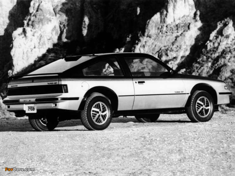 Photos of Pontiac Sunbird GT Coupe 1986–93 (800 x 600)