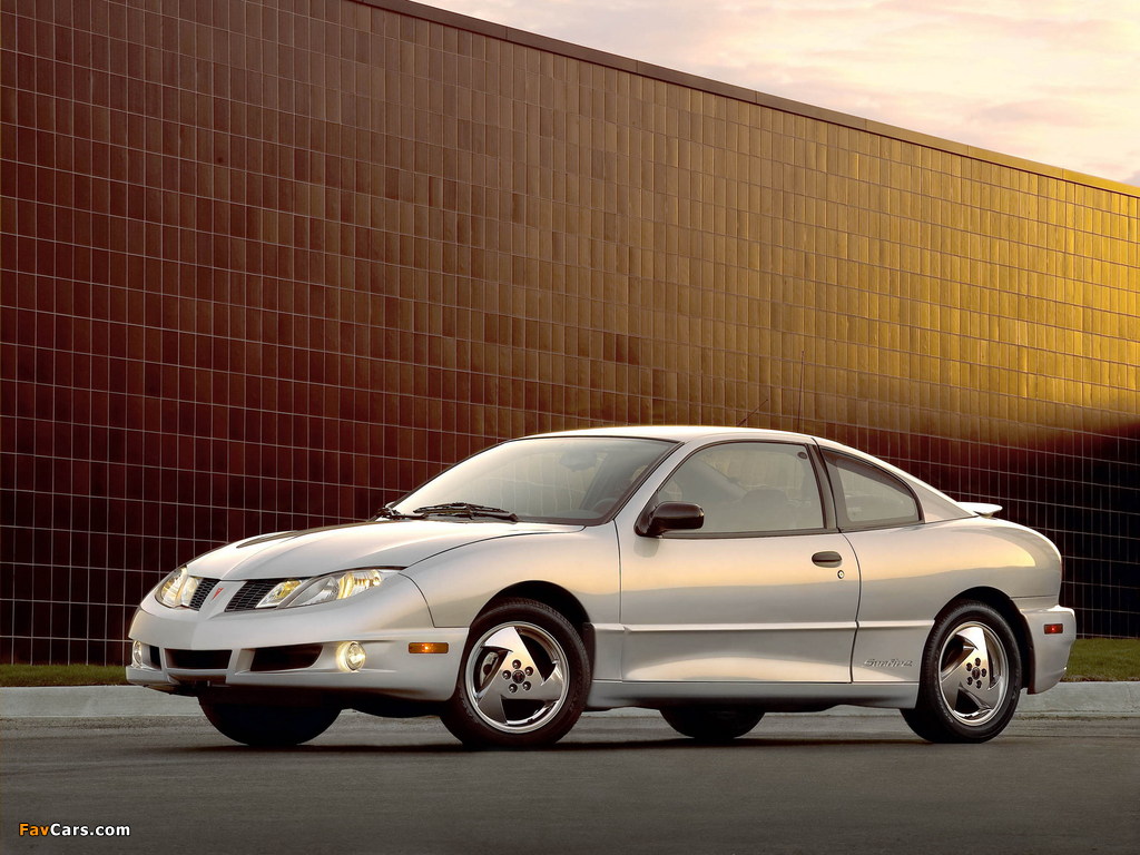 Pontiac Sunfire Coupe 2003–05 photos (1024 x 768)