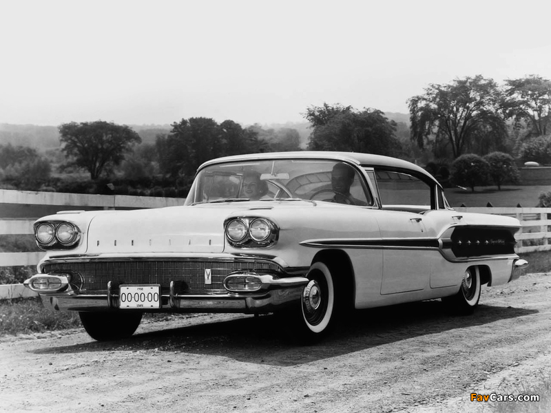 Images of Pontiac Super Chief Catalina Sedan (2839D) 1958 (800 x 600)
