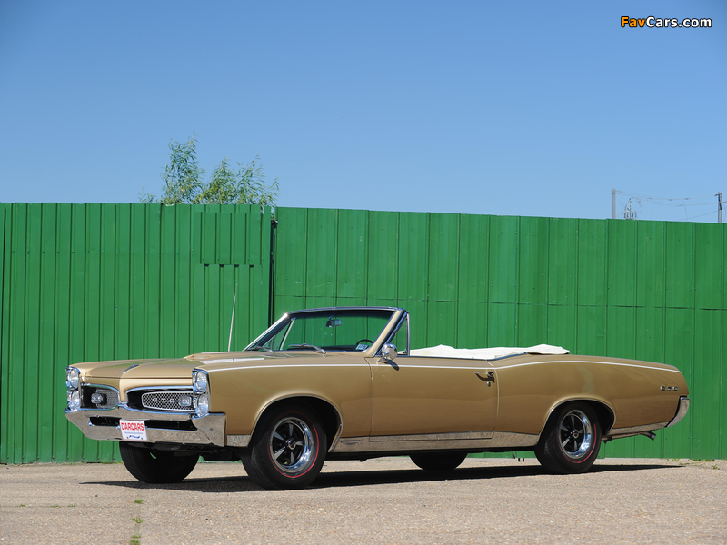 Images of Pontiac Tempest GTO Convertible 1967 (800 x 600)