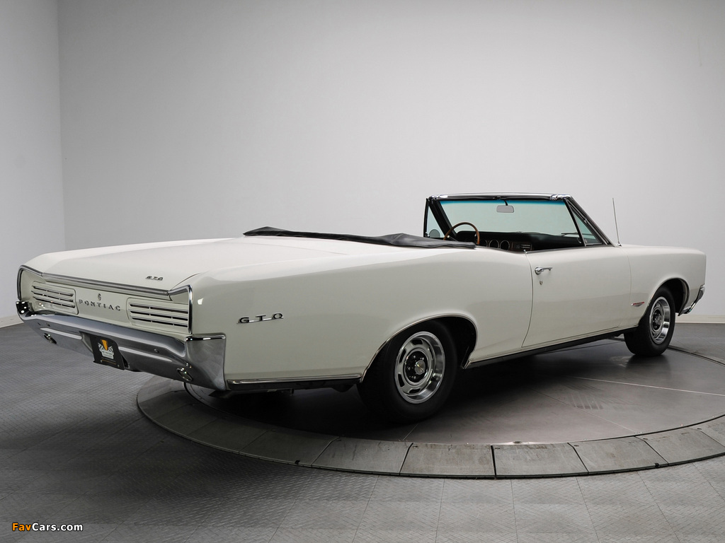 Images of Pontiac Tempest GTO Convertible 1967 (1024 x 768)