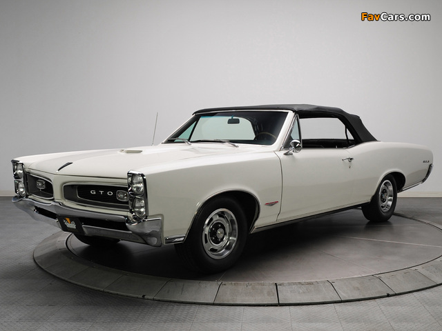 Images of Pontiac Tempest GTO Convertible 1967 (640 x 480)