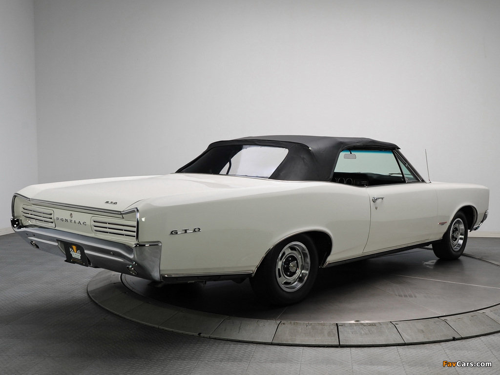 Pontiac Tempest GTO Convertible 1967 pictures (1024 x 768)