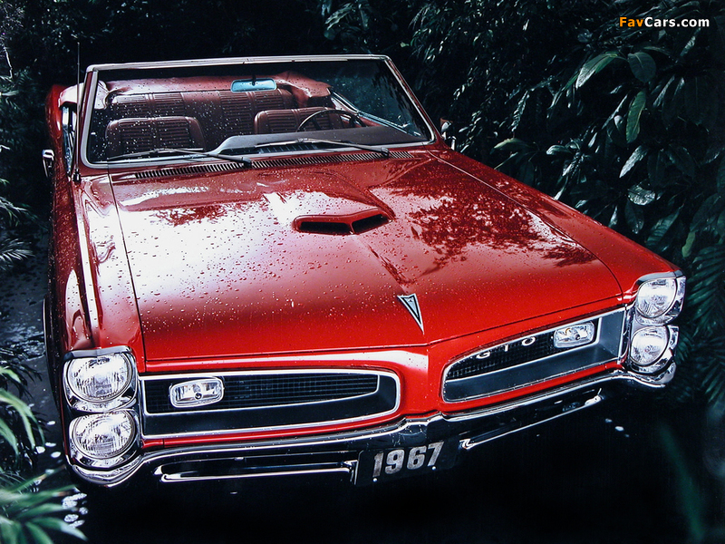 Pontiac Tempest GTO Convertible 1967 pictures (800 x 600)