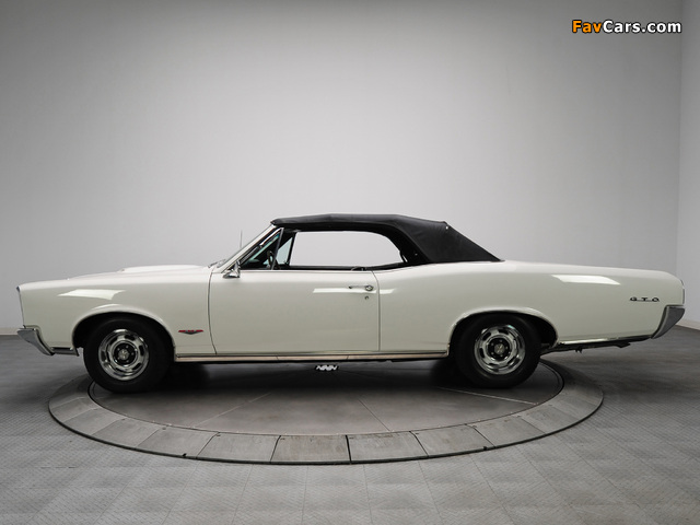 Pontiac Tempest GTO Convertible 1967 wallpapers (640 x 480)