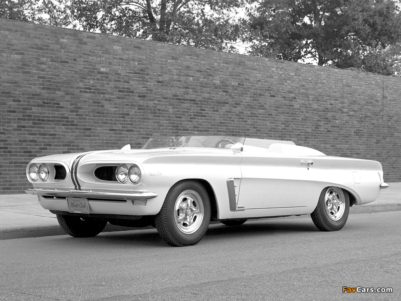 Pontiac Tempest Monte Carlo Concept Car 1961 wallpapers (800 x 600)