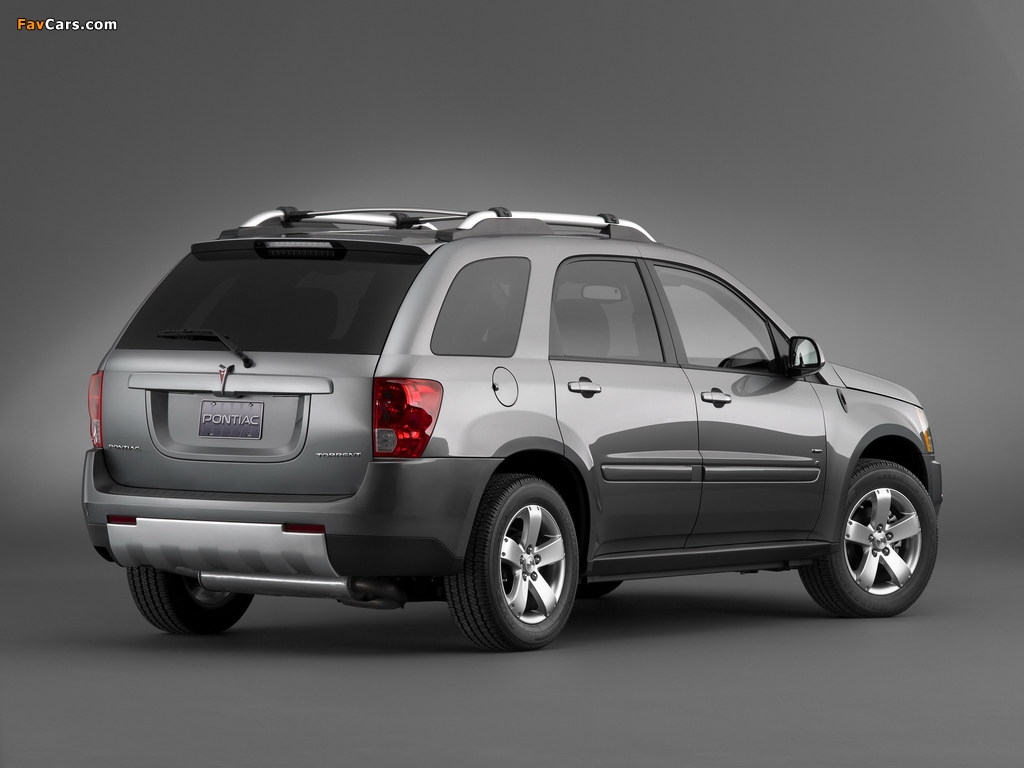 Pontiac Torrent 2006–09 wallpapers (1024 x 768)