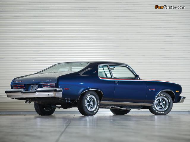 Pontiac Ventura Custom GTO Coupe 1974 photos (640 x 480)