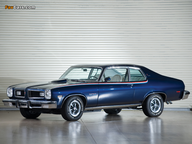 Pontiac Ventura Custom GTO Coupe 1974 pictures (640 x 480)