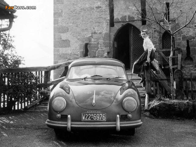 Images of Porsche 356 Bent-Window Coupe by Reutter 1954 (640 x 480)