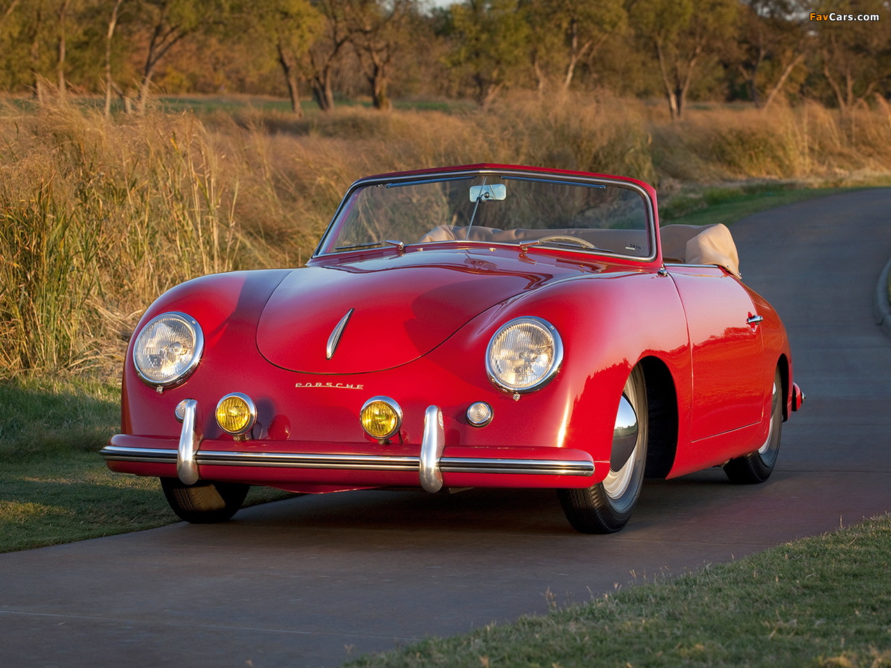 Photos of Porsche 356 1500 Cabriolet 1952–55 (1280 x 960)