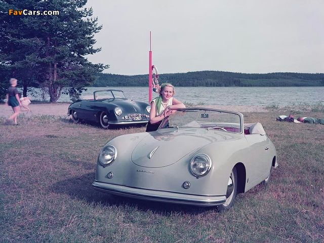 Photos of Porsche 356 1500 Cabriolet 1952–55 (640 x 480)