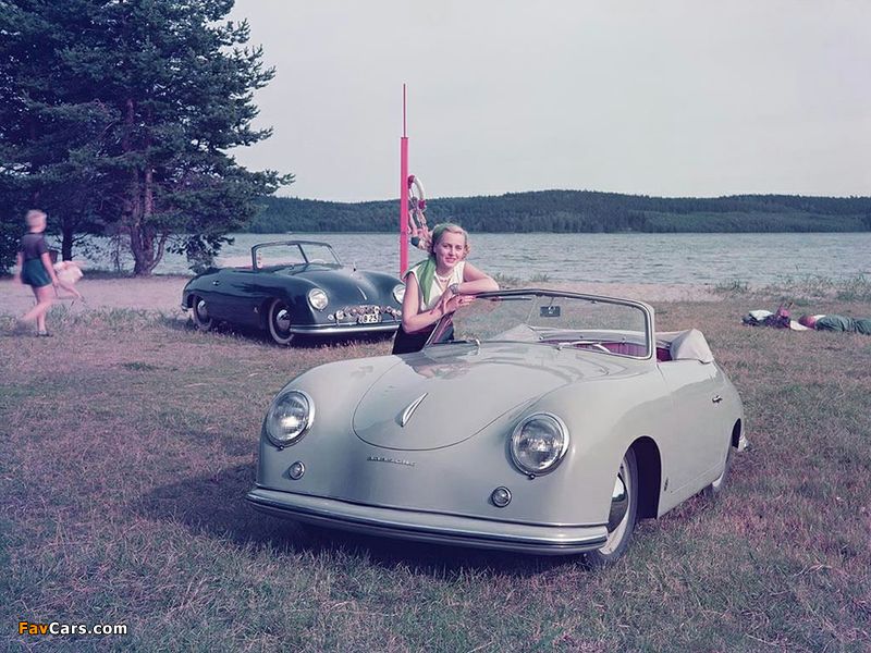 Photos of Porsche 356 1500 Cabriolet 1952–55 (800 x 600)