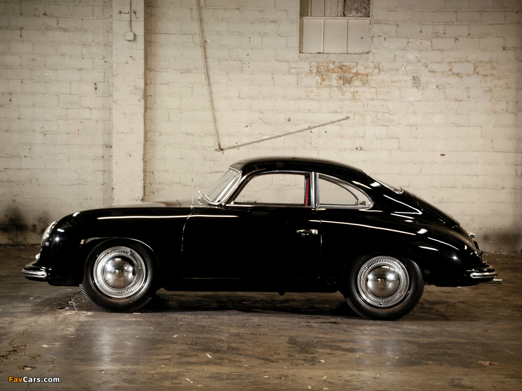 Photos of Porsche 356 Bent-Window Coupe by Reutter 1954 (1024 x 768)