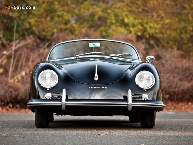 Photos of Porsche 356 Speedster by Reutter 1955 (640 x 480)