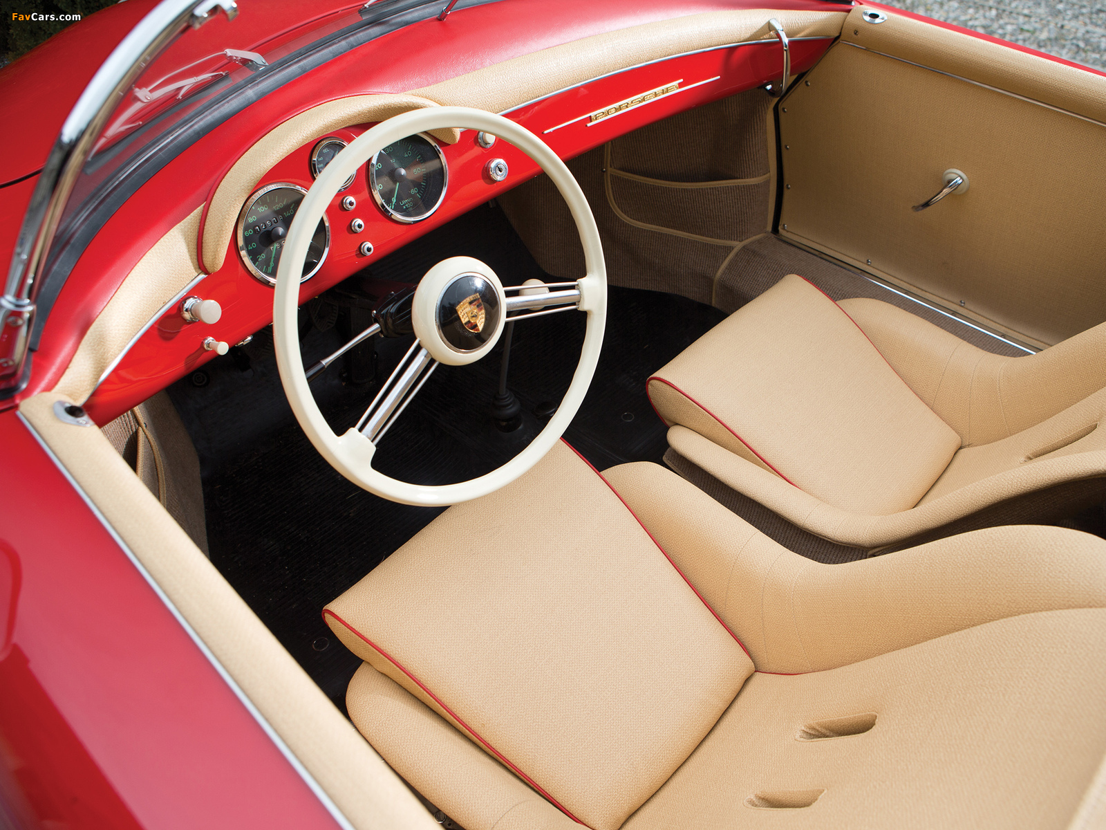 Photos of Porsche 356 Speedster by Reutter 1955 (1600 x 1200)