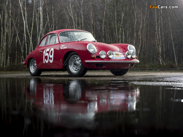 Pictures of Porsche 356B Carrera 2 GT Coupe (T6) 1962–63 (640 x 480)
