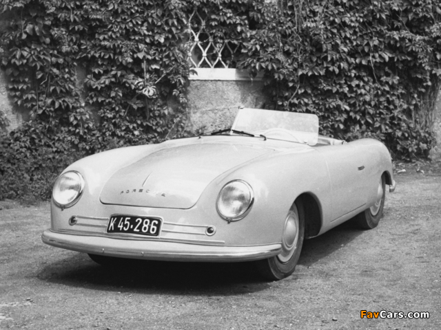Porsche 356 Roadster 1 1948 photos (640 x 480)