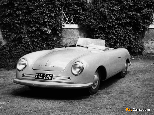 Porsche 356 Roadster 1 1948 photos (640 x 480)