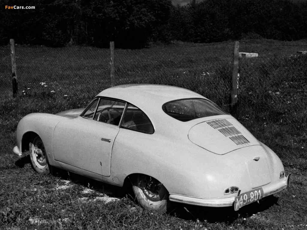 Porsche 356 Gmund Coupe 1948–50 wallpapers (1024 x 768)