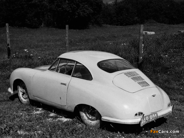Porsche 356 Gmund Coupe 1948–50 wallpapers (640 x 480)