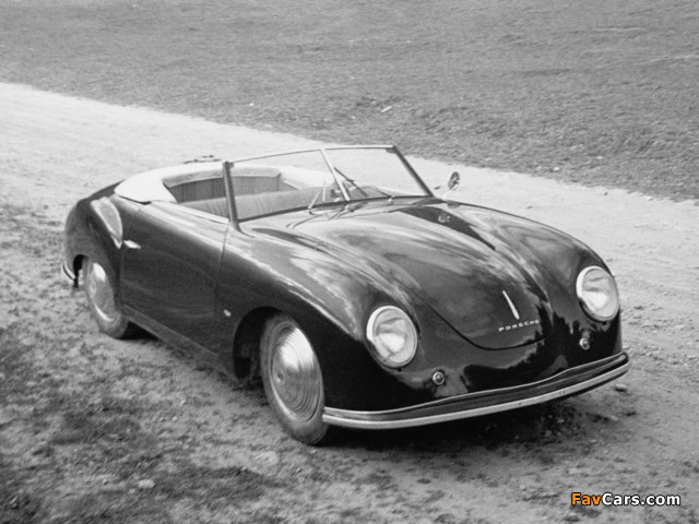 Porsche 356/2 Gmund Cabrio 1949–51 images (640 x 480)