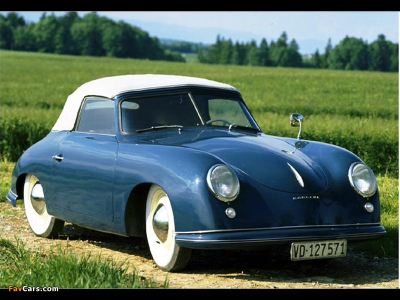 Porsche 356 1500 Cabriolet 1952–55 images (800 x 600)