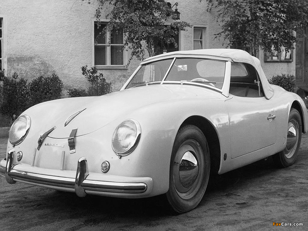 Porsche 356 America Roadster (540) 1952–53 pictures (1024 x 768)