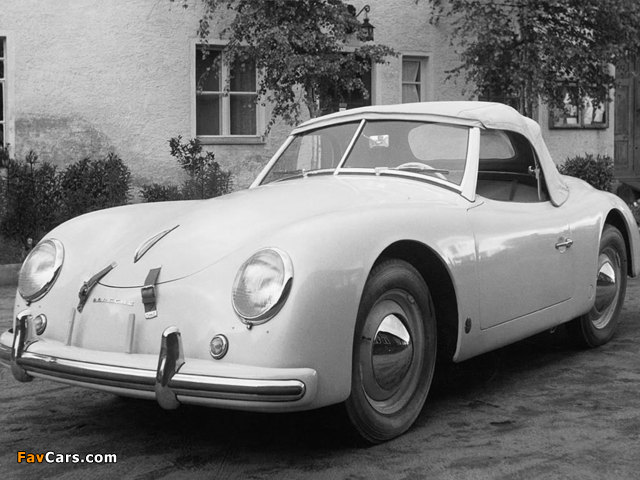 Porsche 356 America Roadster (540) 1952–53 pictures (640 x 480)