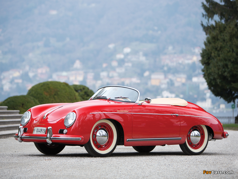 Porsche 356 Speedster by Reutter 1955 photos (800 x 600)