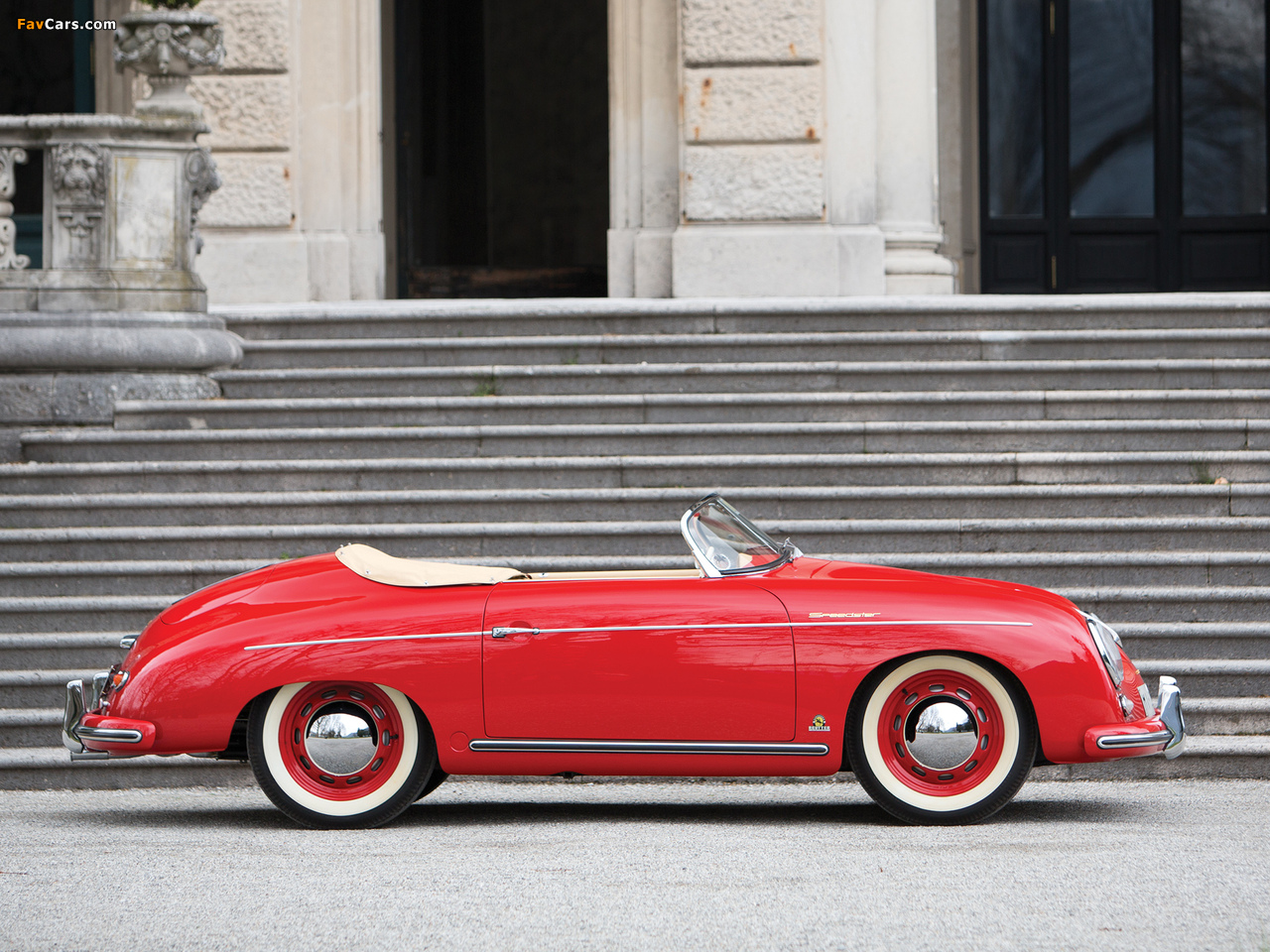 Porsche 356 Speedster by Reutter 1955 pictures (1280 x 960)