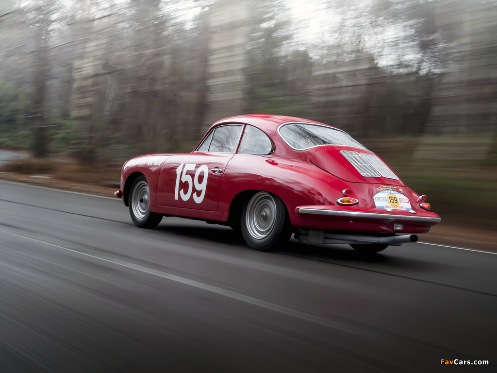 Porsche 356B Carrera 2 GT Coupe (T6) 1962–63 wallpapers (1024 x 768)