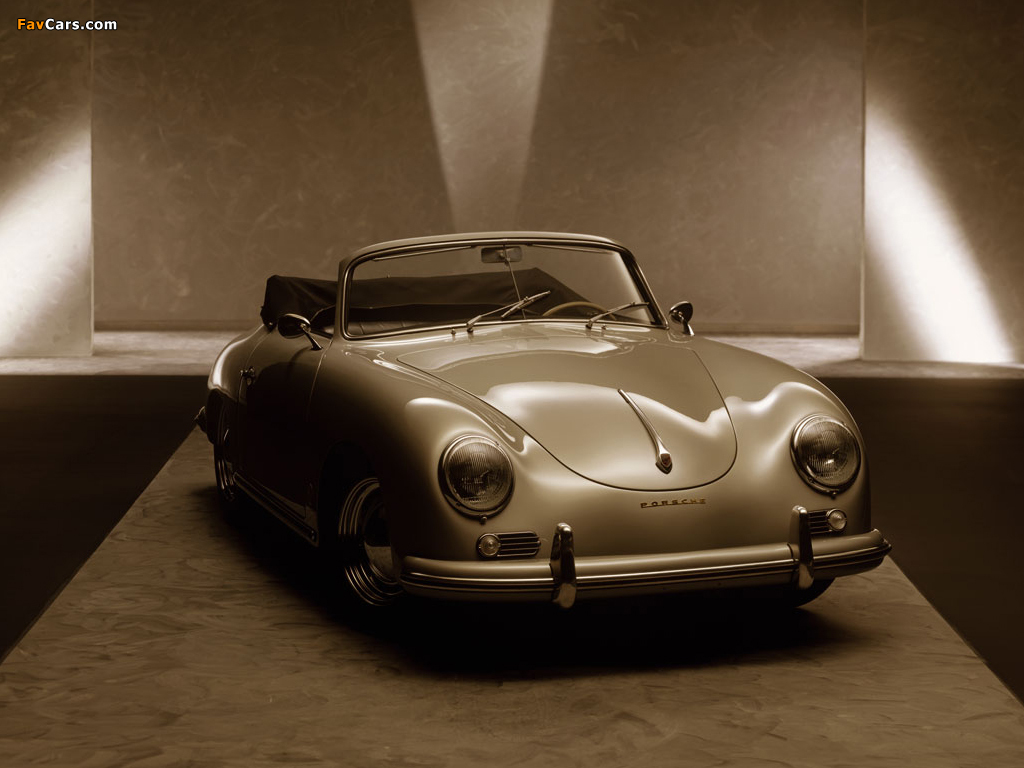 Images of Porsche 356A Cabriolet 1955–59 (1024 x 768)