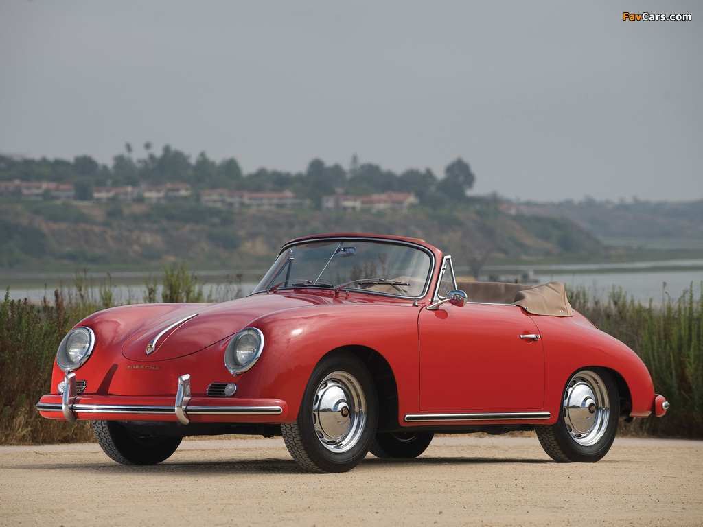 Images of Porsche 356A Cabriolet 1955–59 (1024 x 768)