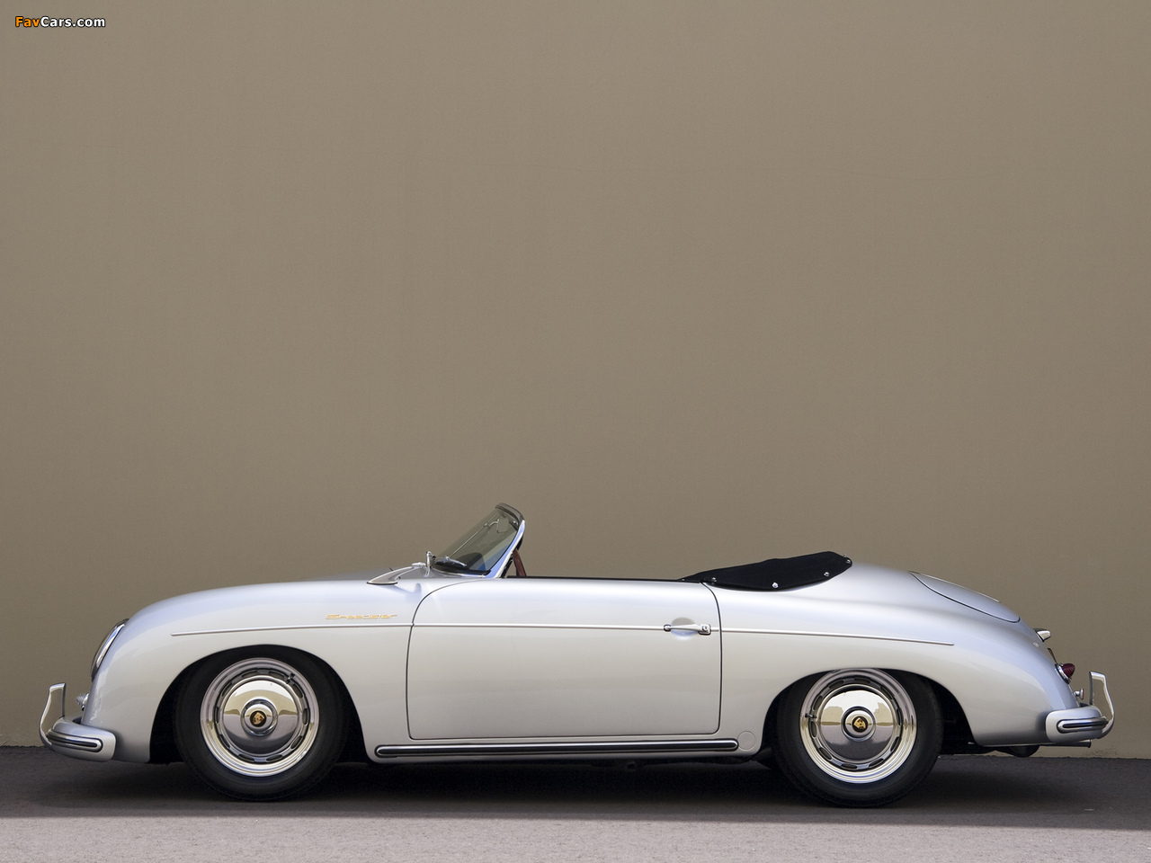 Photos of Porsche 356A 1600 Super Speedster by Reutter (T1) 1955–57 (1280 x 960)