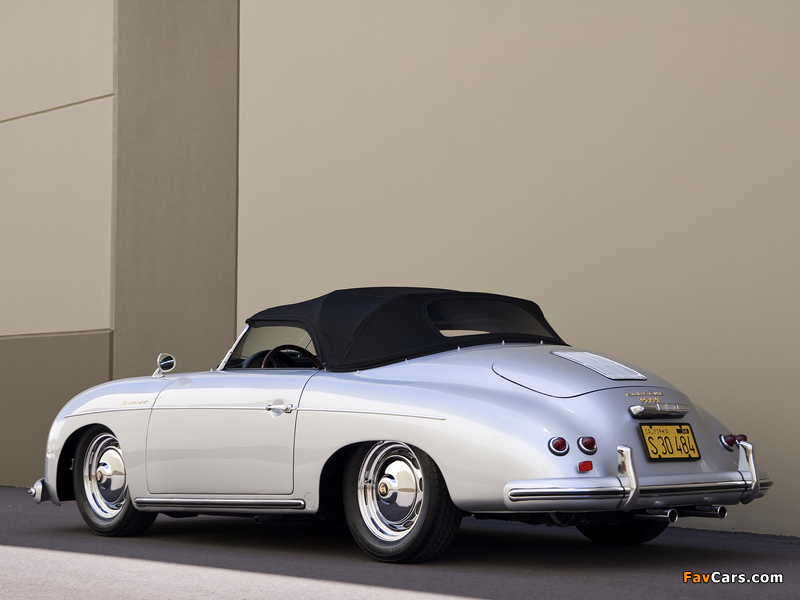 Photos of Porsche 356A 1600 Super Speedster by Reutter (T1) 1955–57 (800 x 600)