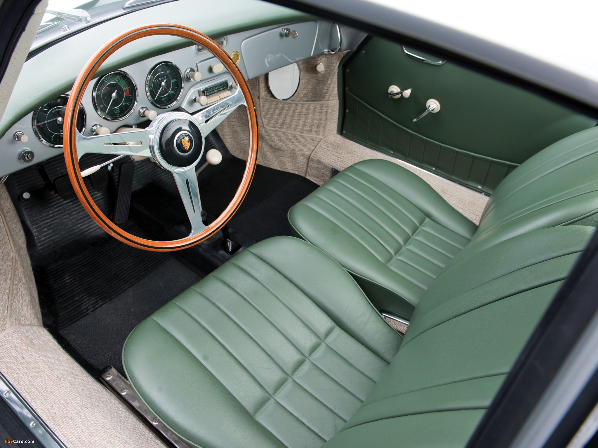 Photos of Porsche 356A 1600 Super Coupe by Reutter (T2) 1957–59 (2048 x 1536)