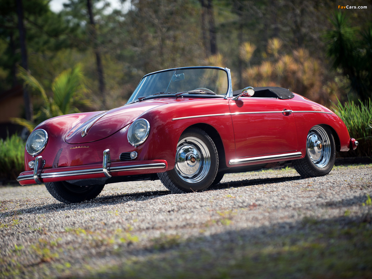 Pictures of Porsche 356A 1600 Super Roadster by Reutter US-spec (T2) 1958–59 (1280 x 960)