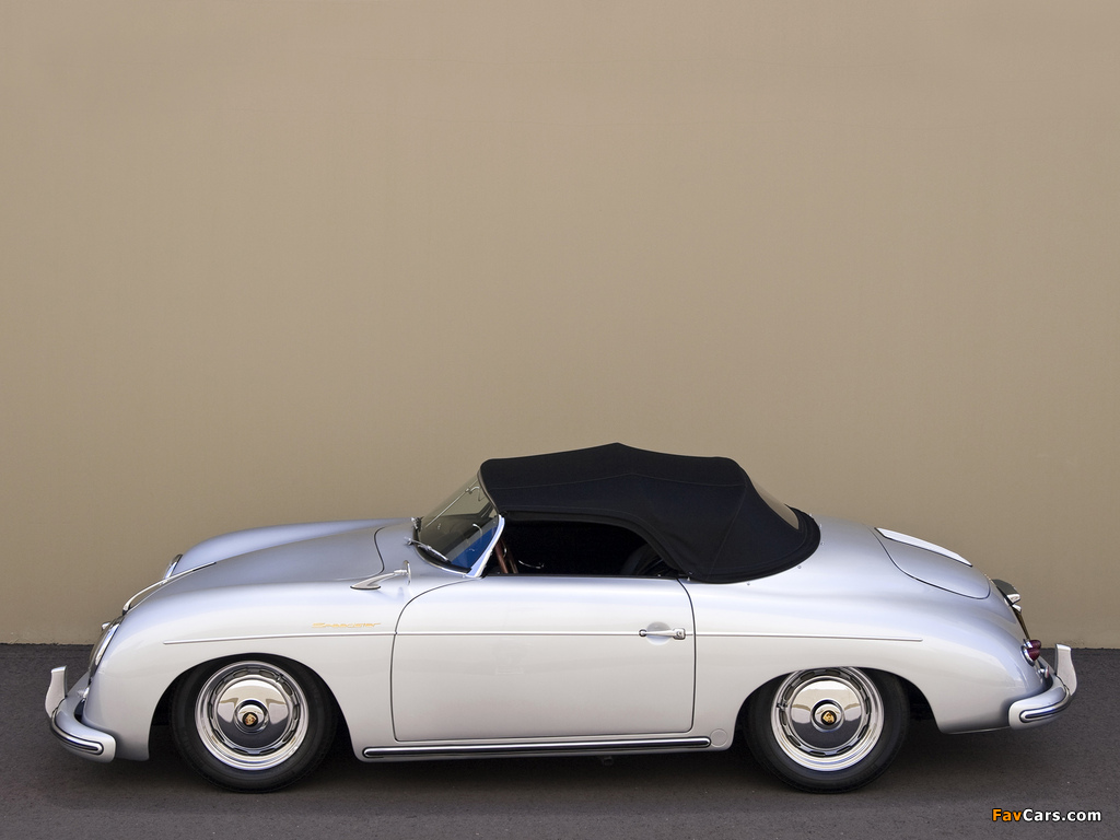 Porsche 356A 1600 Super Speedster by Reutter (T1) 1955–57 images (1024 x 768)