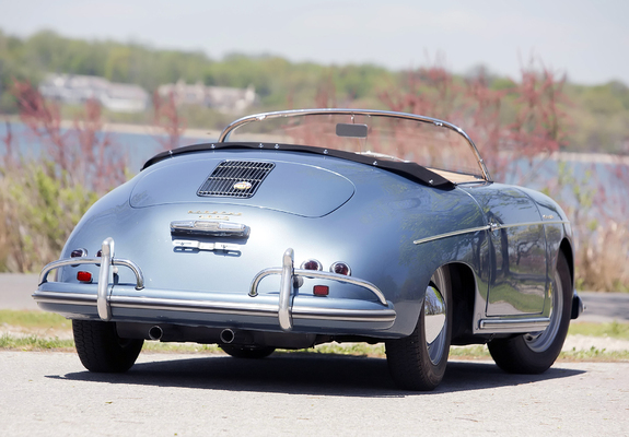 Porsche 356A 1600 Speedster by Reutter US-spec (T1) 1955–57 photos