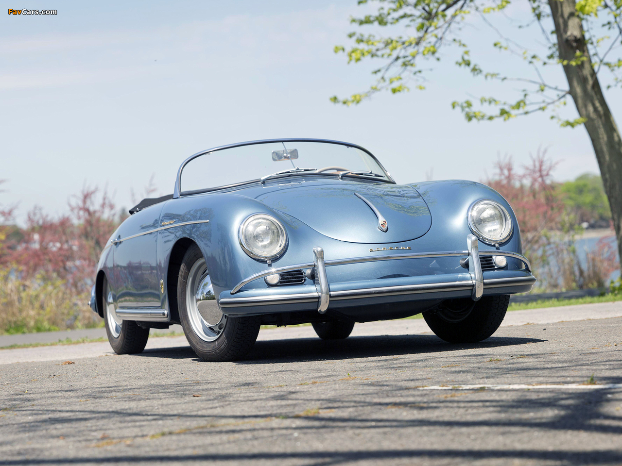 Porsche 356A 1600 Speedster by Reutter US-spec (T1) 1955–57 photos (1280 x 960)