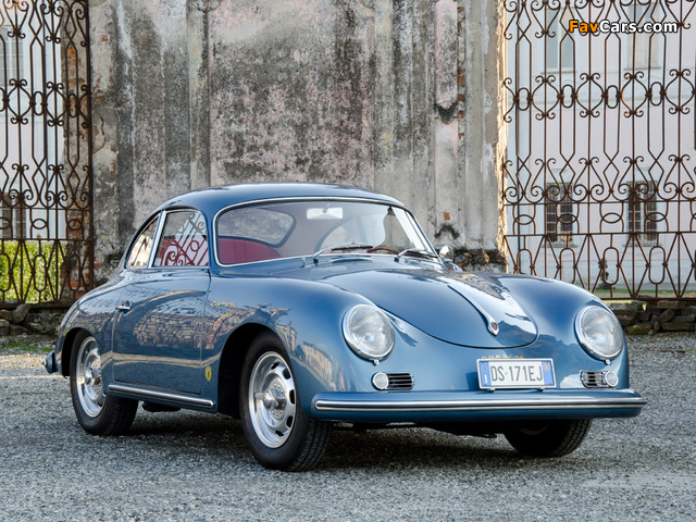 Porsche 356A Carrera Coupe (T1) 1955–57 photos (640 x 480)