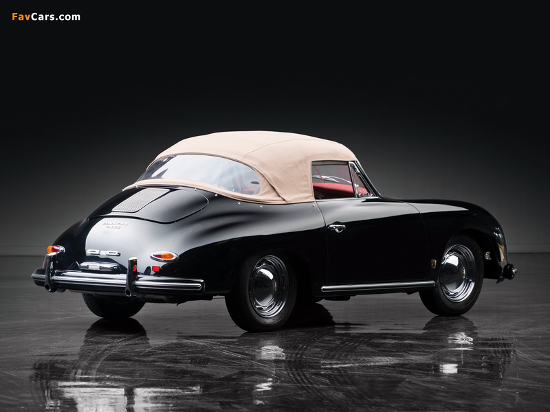 Porsche 356A Cabriolet 1955–59 pictures (800 x 600)